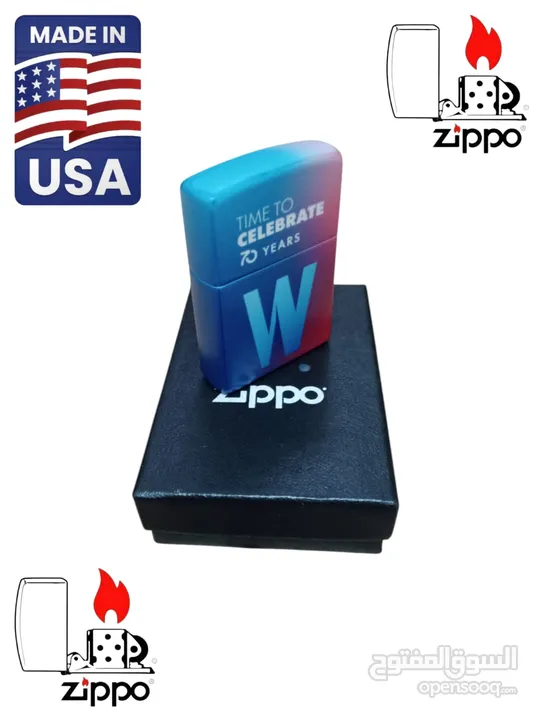 قداحة وولاعة Zippo lighter USA الأمريكية الأصلية 100 ٪ صنع في الولايات المتحدة الأمريكية جديدة.