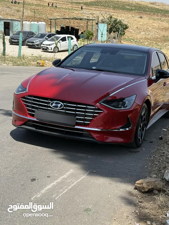 هيونداي سوناتا انسبريشن 2022 Sonata Black edition  سبورت حرة مميزة عداد قليل 49 الف km فحص كامل فل