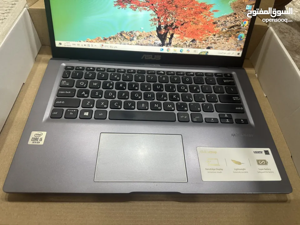 لابتوب asus جيل عاشر i5 سعرر حررق بحالة منتازه