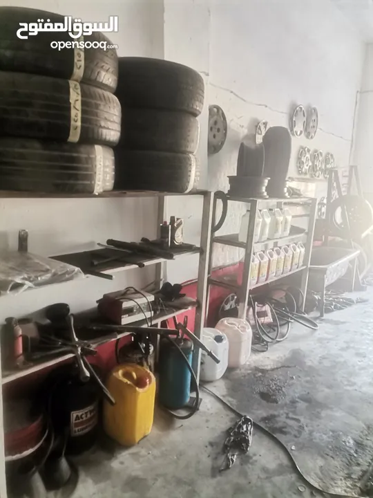 عدة محطه بناشر وغسيل سيارات للبيع