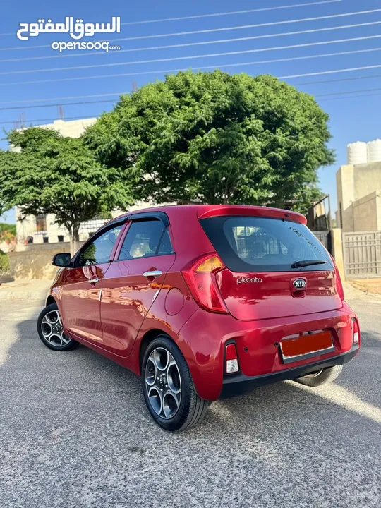 كيا بيكانتو 2017 توماتيك فل اعلى صنف ماتور 1250cc السياره بحالة الوكاله