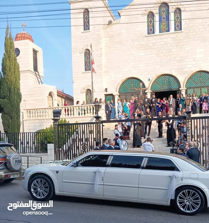 كرايسلر ليموزين إيجار للأعراس شامل السائق و الزينة