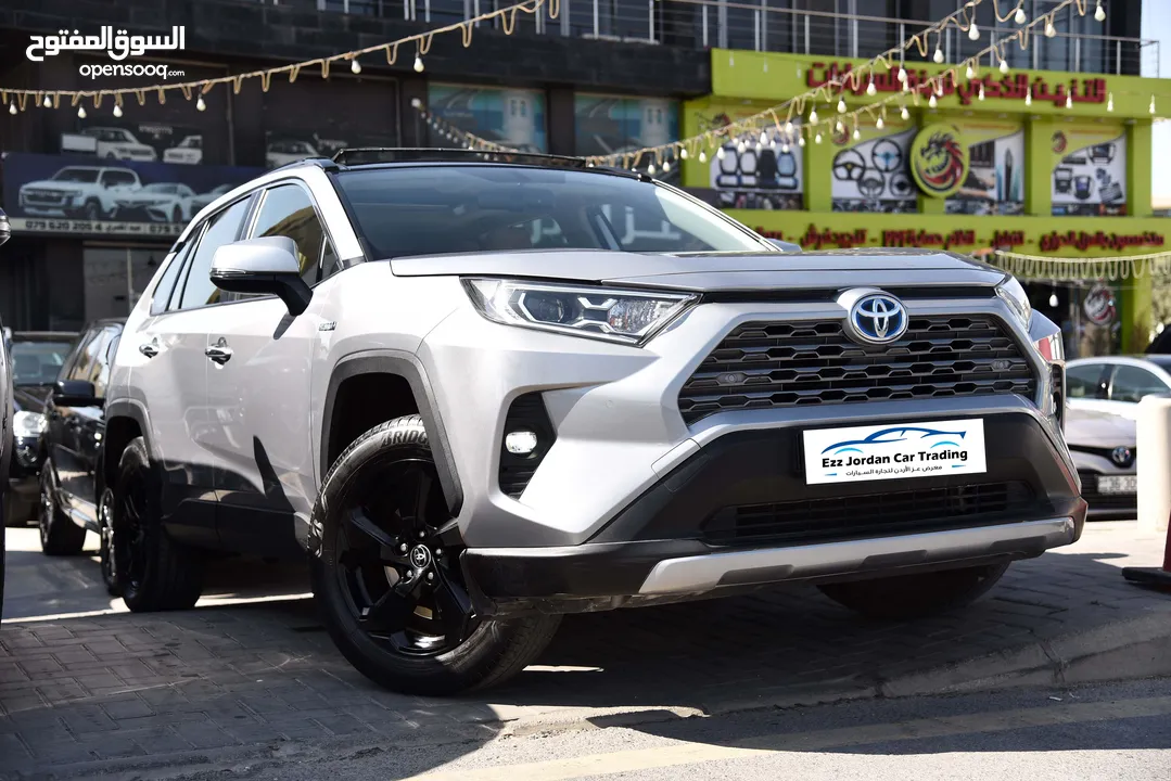 تويوتا راف فور هايبرد بلاك ايديشن Toyota RAV4 Hybrid AWD 2021 Black Edition