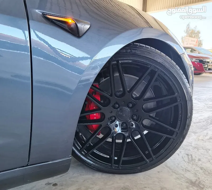Tesla model 3 ديول موتور 2022  فحص كامل  ديول موتور - عداد 32 الف مايل