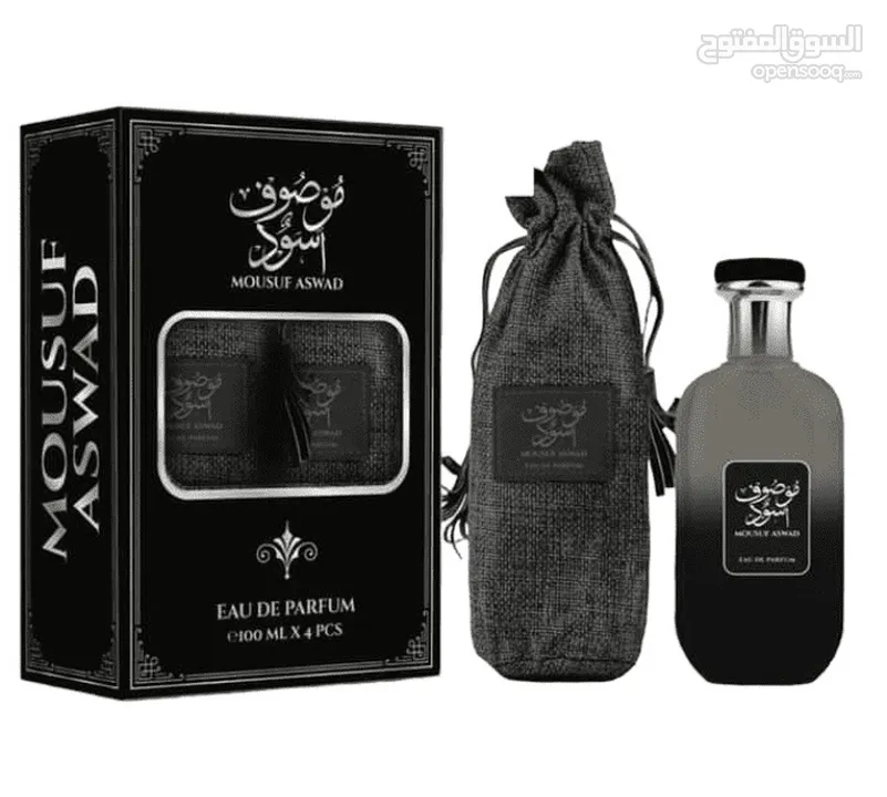 عطر موصوف أسود 100 مل
