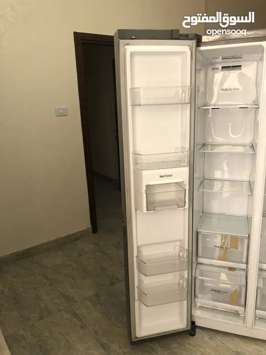 ثلاجه ال جي انفيرتر بابين استخدام بسيط جدا بحاله الوكاله