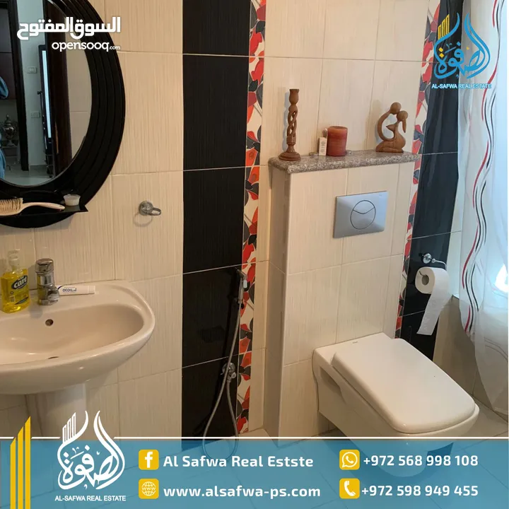 شقه مفروشه للايجار الطيره قرب دوار نبيل عمر مساحه واسعة و مميزه