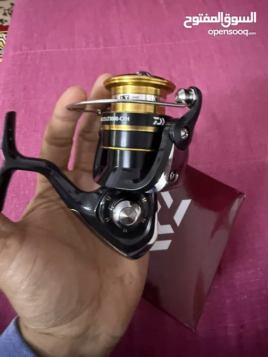 Fishing reel Daiwa Crossfire LT3000-CXH casting & jigging صيد الكاستنج ‏