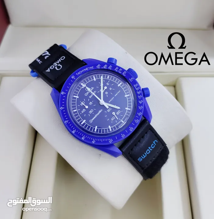 New Omega swatch chronograph working watches