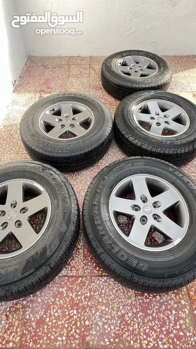 رنجات جيب رانجلر للبيع jeep wrangler wheels for sale