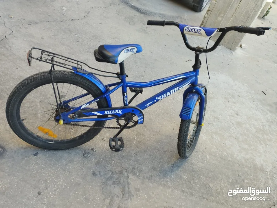 دراجة هوائية من نوع shark بحالة جيدة جدا وبدون عيوب وبسعر 120 شيكل فقط