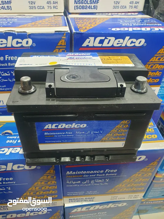 بطاريات سيارة ACDELCO اقل سعر في الاردن