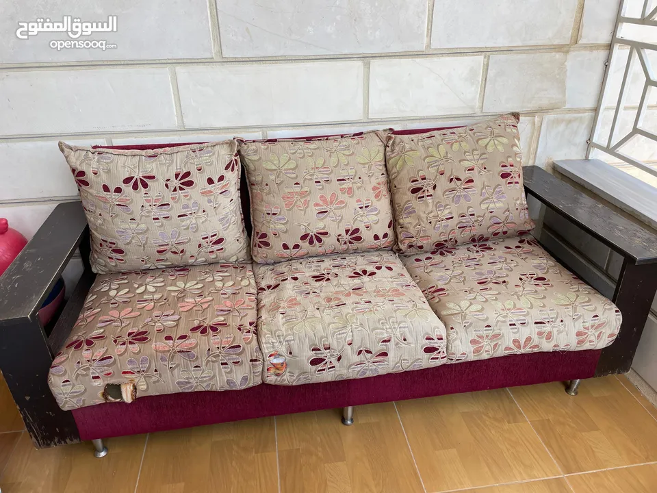 طقم خشب زان صافي ثلاثية ثنائية مفردتين   طقم شاموا أمريكي ثلاثية ثنائية مفردتين  عرباية أطفال وصوبا