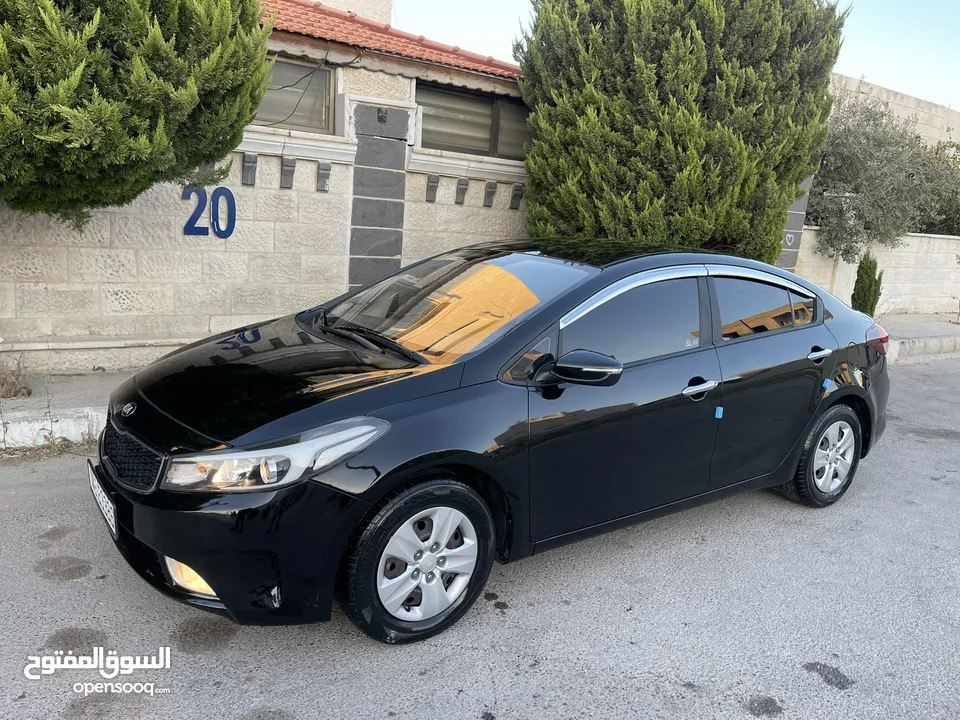 كيا سيراتو 2017 فحص كامل 7 جيد  ممشى قليل 116 الف km استخدام شخصي
