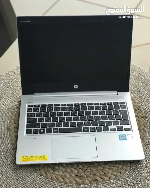 لابتوب hp elitebook بشاشه لمس corei5 ثامن