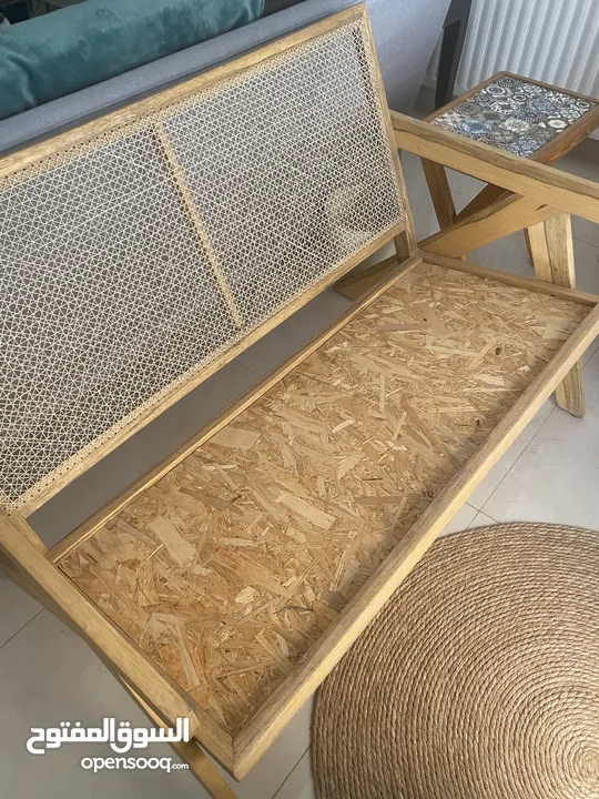 بنش مع  كرسيان حدايق بيت أكسا - from IKSA shop