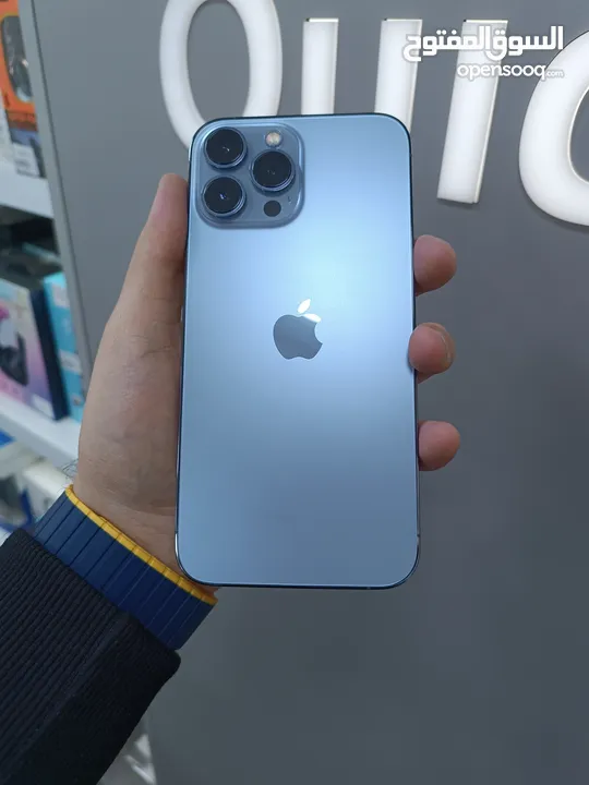 IPHONE 13 PRO MAX ( 256GB ) USED /// ايفون 13 برو ماكس ذاكرة 256 مستعمل وكاله