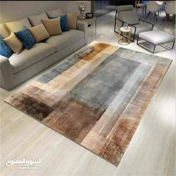 سجاد صيفي مع أرضية مانعة للانزلاق