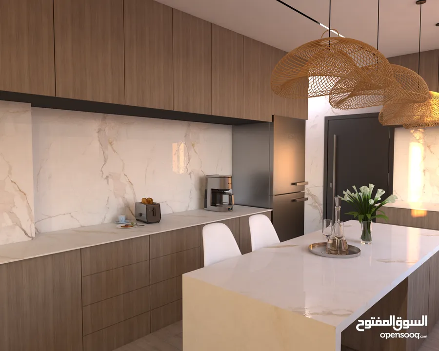 تصميم داخلي وخارجي مع مخططات تنفيذية واشراف هندسي