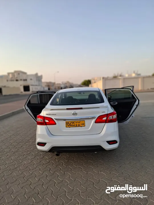 Nissan Sentra 2018 Pearl White Excellent Condition