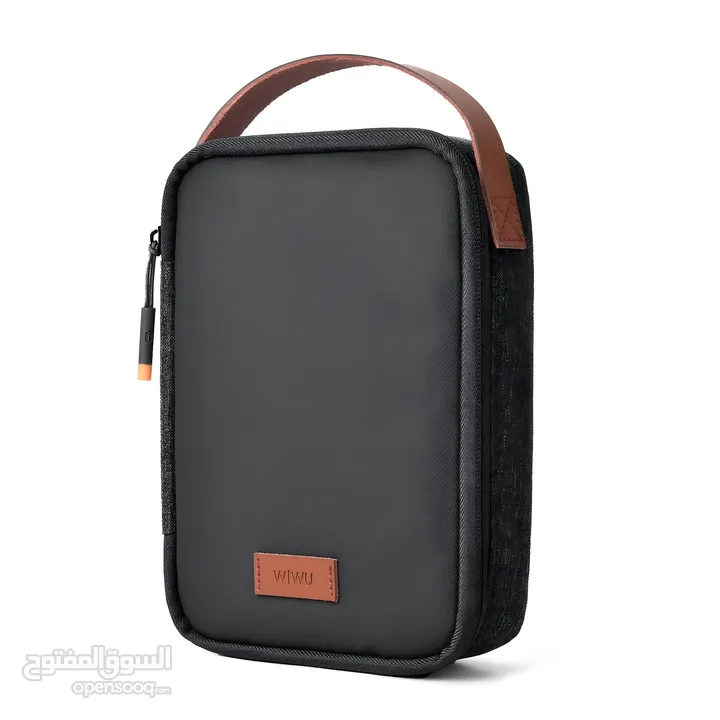 WiWU Minimal Tech Pouch – تنظيم بسيط وذكي لكل أدواتك التقنية!
