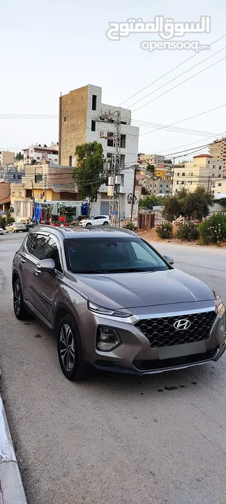 هونداي سنتافيه 2019 نخب أول بسعر حرق 95000 البدل وارد منبدل