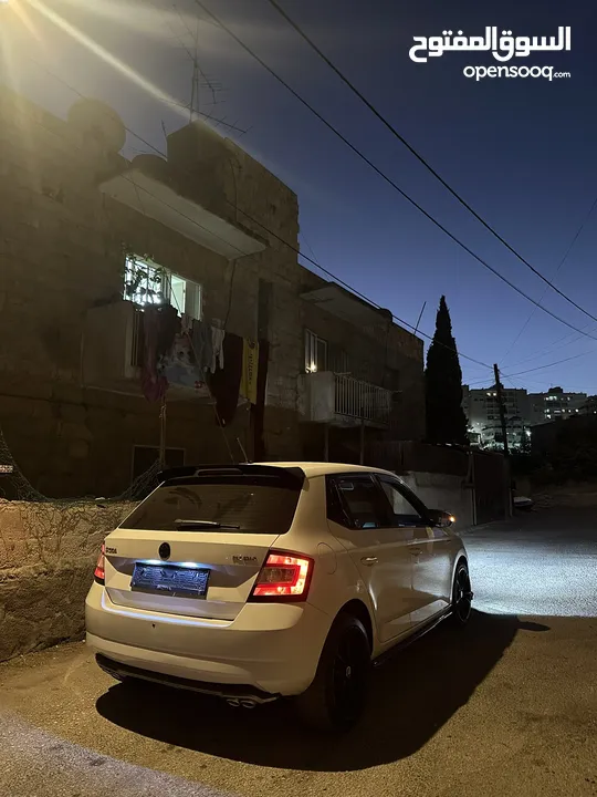 للبيع او البدل بالسعر الطبيعي سكودا فابيا جديده بالصلاة على النبي.