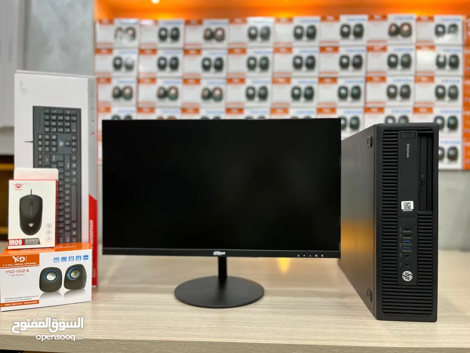 أجهزة كمبيوتر كامله RAM 16GB مع شاشة جديده  حرقنا الأسعار