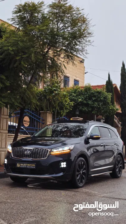 بلاك اديشين كيا سورينتو فل ملغم بانوراما دفع رباعي