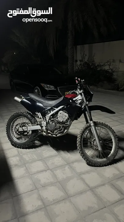 دراج اكسل كواساكي lx250e للبيع 250cc  وصف الدراج فالاسفل