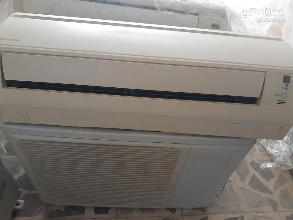 مكيفات مستعملة 1طن .1.5 طن .2 طن انفيرتير بحالة الوكاله