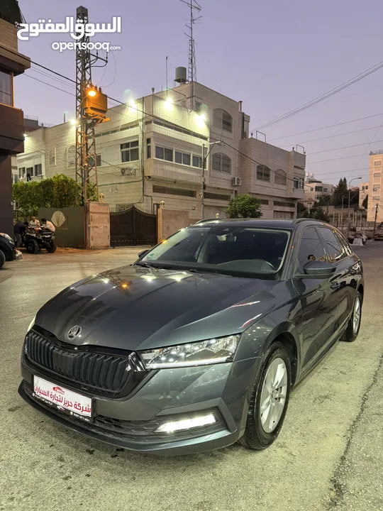 سكودا اوكتافيا 2020 محرك 2000 ديزل 150 حصان فحص ممتاز دهان شركة عداد قليل