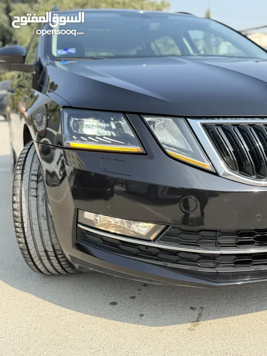 سكودا اوكتافيا ستيشن ترخيص 2020 محرك 2000 ديزل حصان 150 اوتوماتيك