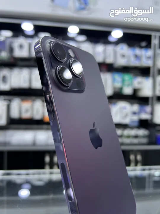 Used iPhone 14 Pro Max (128) GB  ايفون 14 برو ماكس 128 جيجابايت  مستعمل بحالة جيدة بطارية 86٪؜ /////