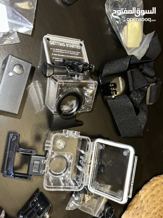Action Camera 4k For bike  With 3 battery  and a accessories