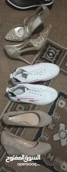 أحذية متنوعة كعب باليه للمناسبات مقاسات 39-40-41