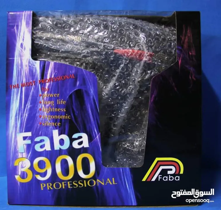 سشوار الشعر فابا قوة Faba 3900 فابا مجفف شعر راسين قوي للصالونات و المنزل سشوارات