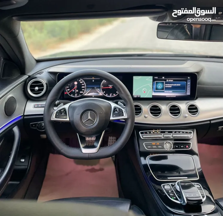 السعر مميز  E220d  Mercedes-Bens موديل 2017 ترخيص 2016  بوية شركة بالكامل