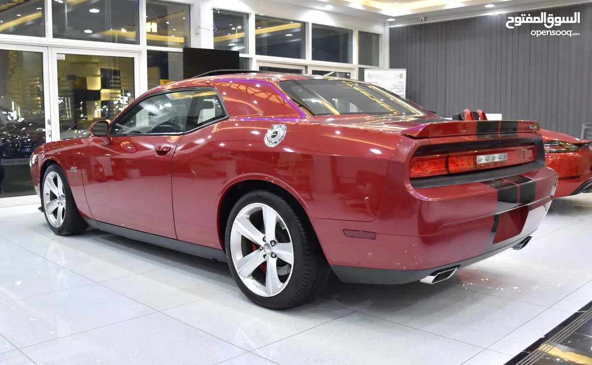 Dodge Challenger SRT8 392 HEMI ( 2012 Model ) in Red Color GCC Specs