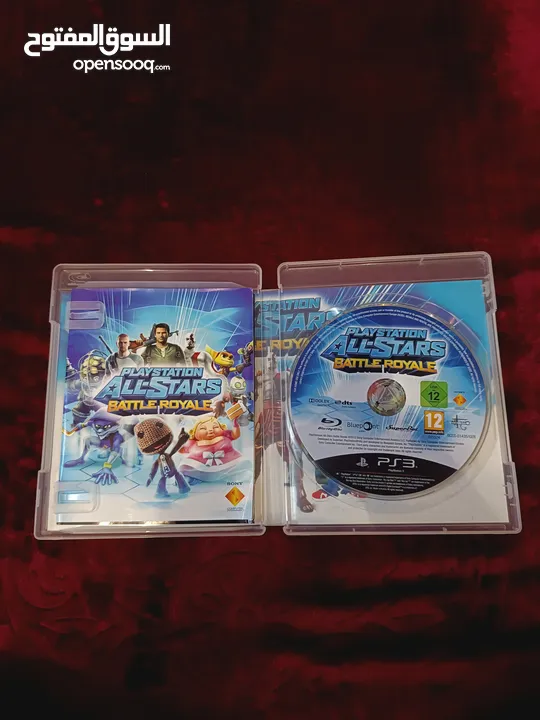 سيديات بلايستيشن 3 بحال الجديد infamous 2need for speed All stars battle royale