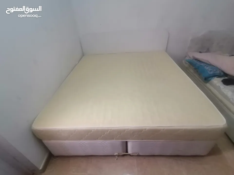 King size bed with medical matters