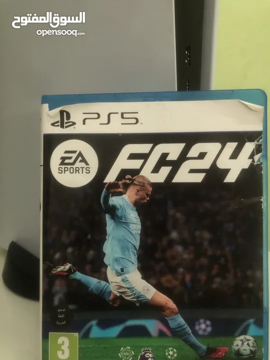 CD FC24 نسخت Play station 5يدعم لغه عربيه