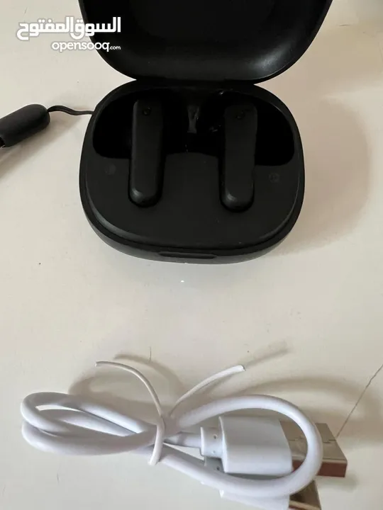 سماعات ويرليس Soundcore R50i   اصلي اخر حبه لون اسود للبيع مستعمل استخدام خفيف