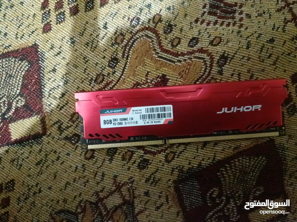 قطعه رام 8GB DDR3 غير مستعمل قابل لا بدل بي 8GB DDR4  قابل لا التفاوض