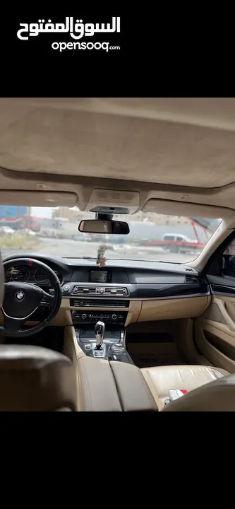 بي ام 520بحالة الوكالة