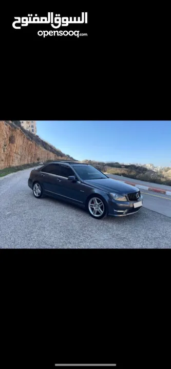 Mercedes  Amg c200 بويه شركة  فللللللللللللل مع بانوراما  بسعررررررررررر حرق حرق حرق