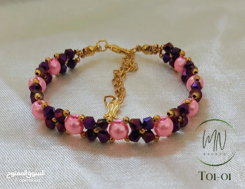 3$ - Beaded Bracelets - اسواره خرز