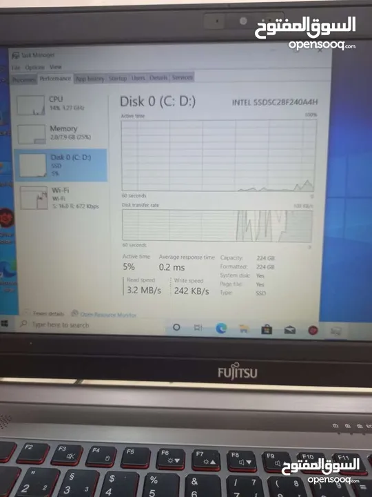 كور اي 5 الجيل 6. الهارد 256 ssd الرام 8 ddr4