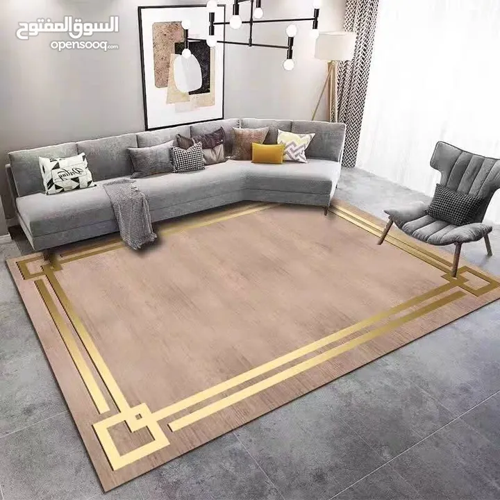 سجاد صيفي مع أرضية مانعة للانزلاق