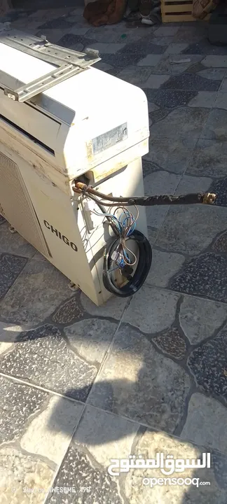 مكيف تشيكو طن ونص بحالا جيده